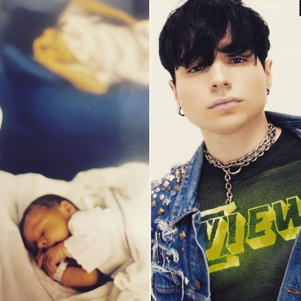 Hijo de Carolina desde bebé a sus 21 años