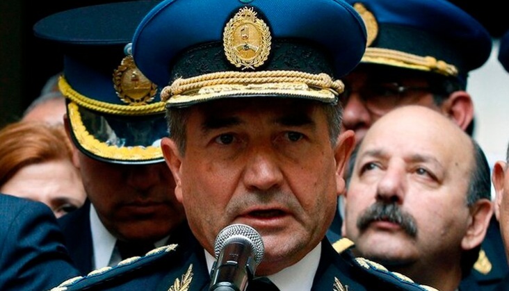 Roncaglia Jefe de la Policía Federal Argentina