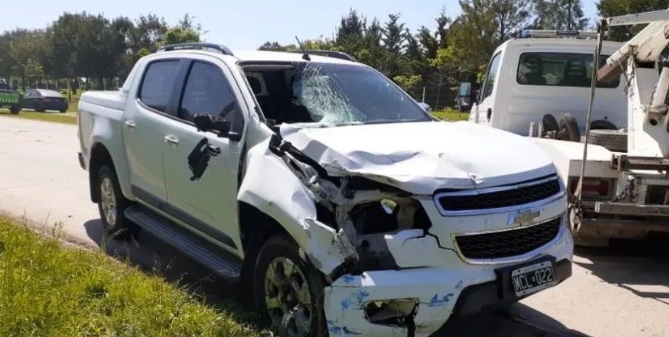 Camioneta que embiste al menor en Miramar Camioneta que embiste al menor en Miramar