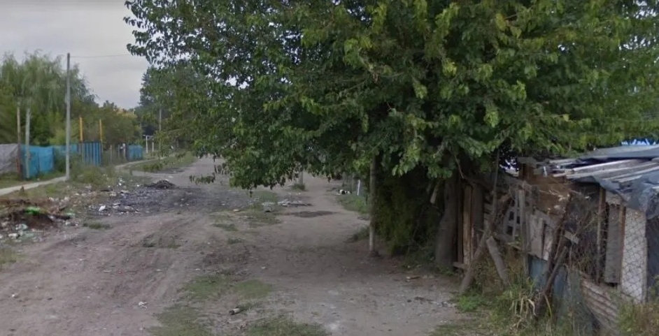 El asesinato ocurrió en este barrio El asesinato ocurrió en este barrio