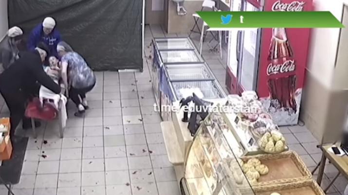 Niño que escapaba de su agresor Niño que escapaba de su agresor