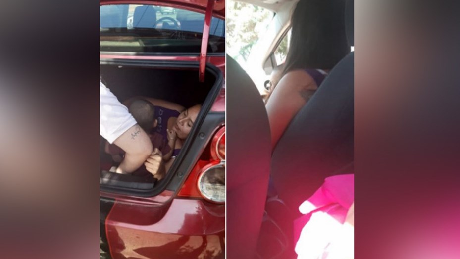 Mujer en el baúl Mujer en el baúl