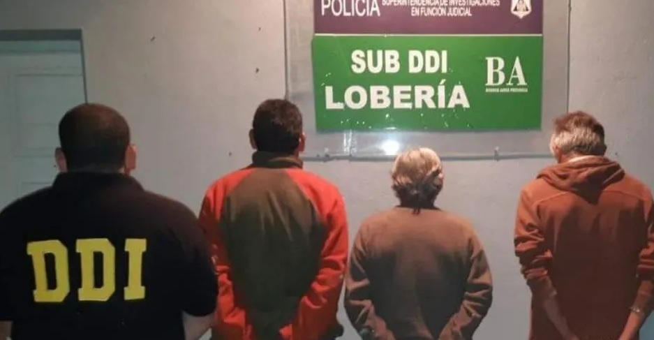 Detenidos en Lobería Detenidos en Lobería