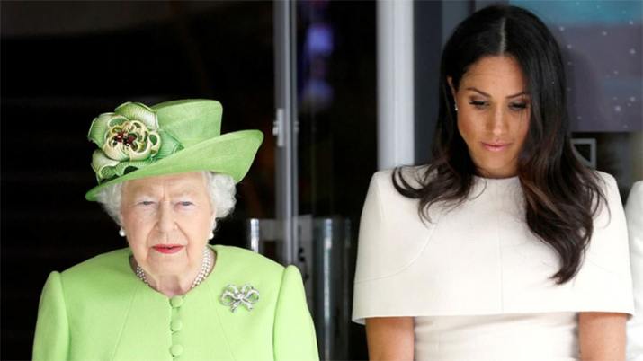 Reina Isabel II y Meghan Reina Isabel II y Meghan