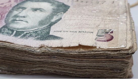 Billete de 5 pesos Billete de 5 pesos