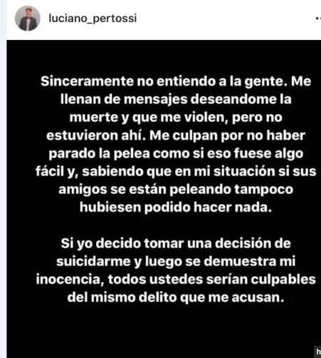 Descargo de Pertossi