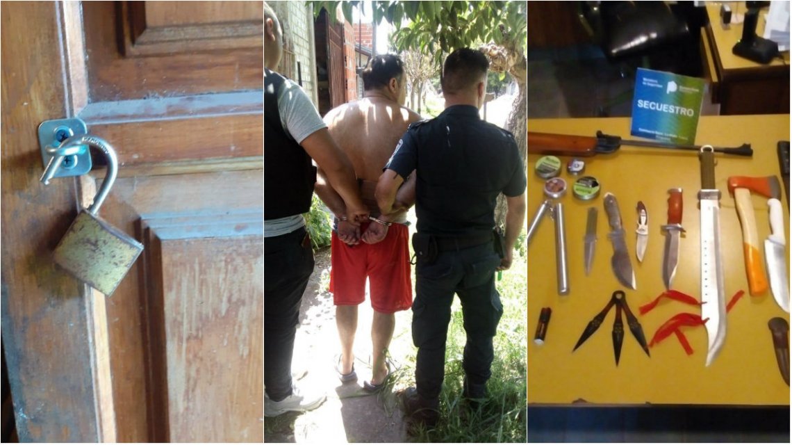 Detención hombre en Ringuelet Detención hombre en Ringuelet