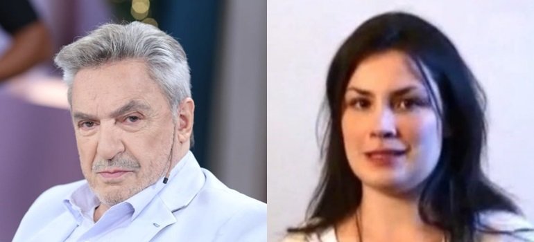 Antonio Grimau y su novia