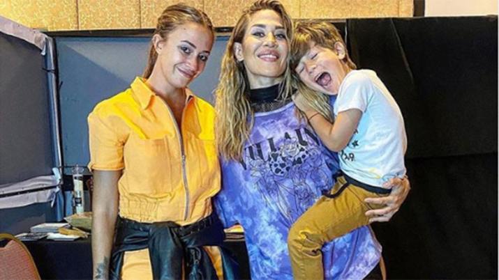 Nai Awada y Jimena Barón Nai Awada y Jimena Barón