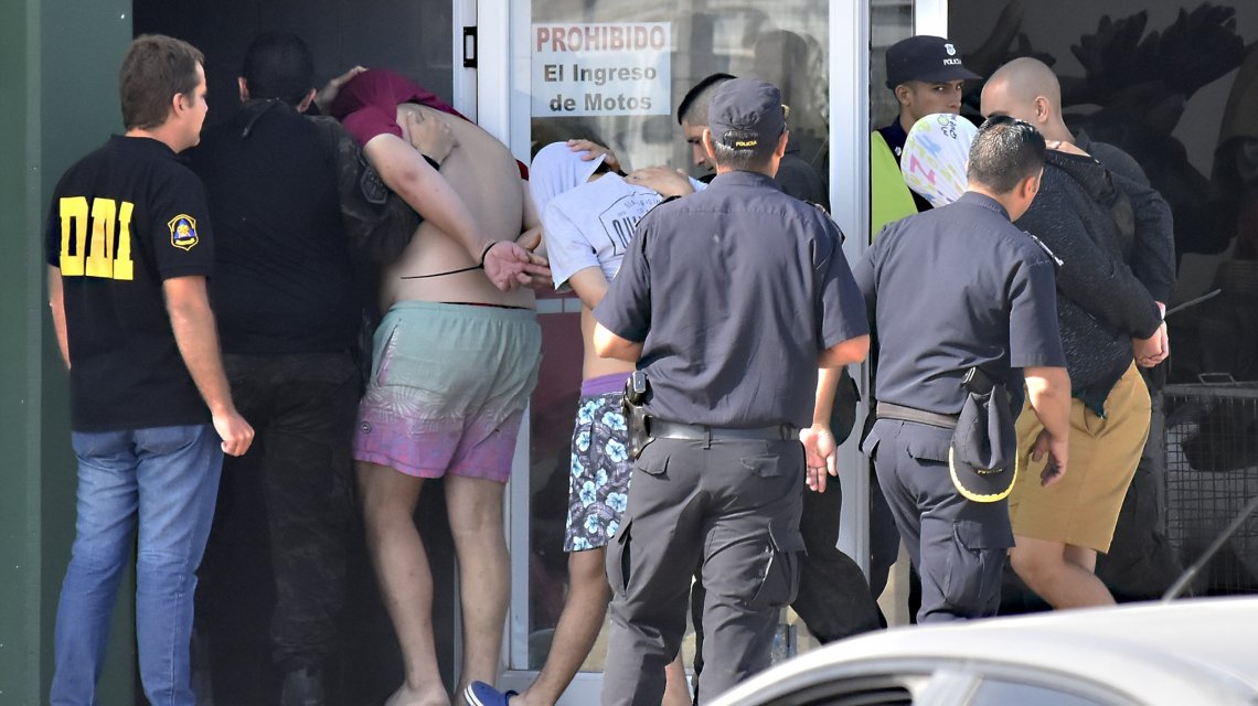 Rugbiers detenidos Rugbiers detenidos