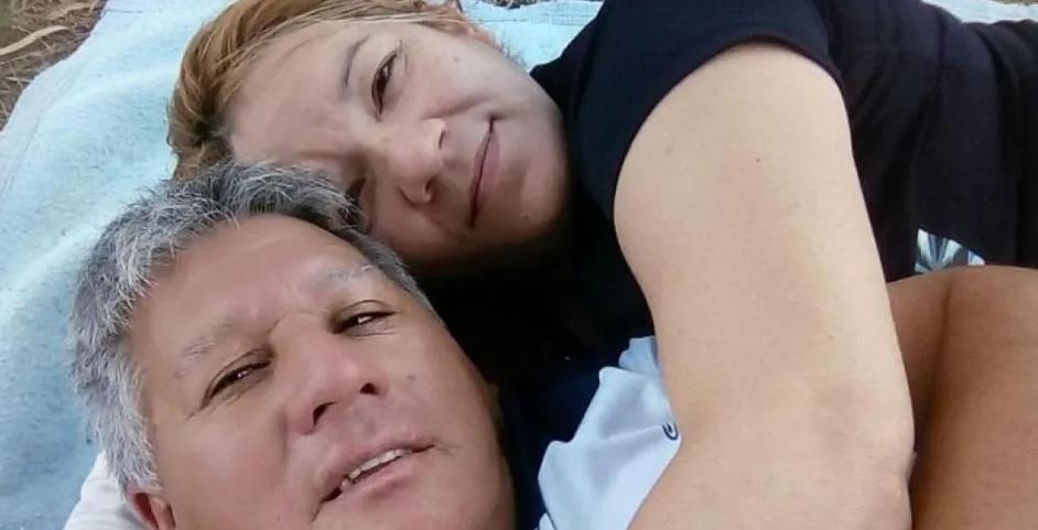 El femicida junto a su última víctima El femicida junto a su última víctima