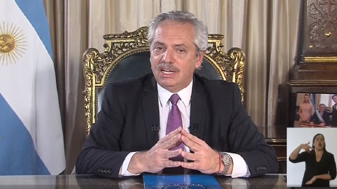 Alberto Fernández en Cadena Nacional Alberto Fernández en Cadena Nacional