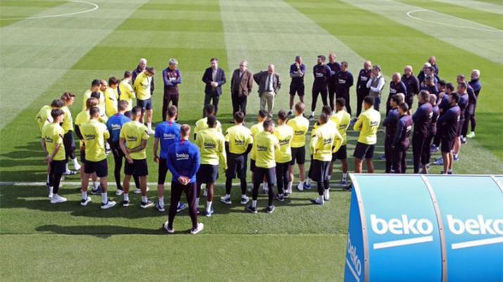 Plantel del Barcelona Plantel del Barcelona