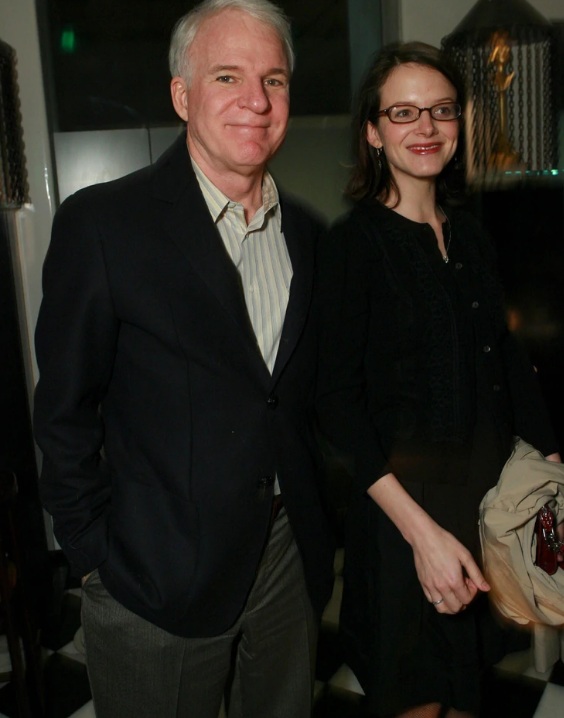 Steve Martin y su esposa, Anne Stringfield