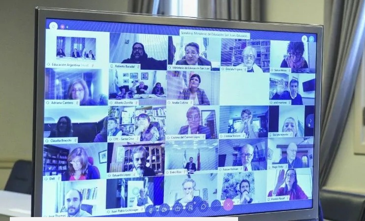 La primera Asamblea virtual del Consejo Federal de Educación