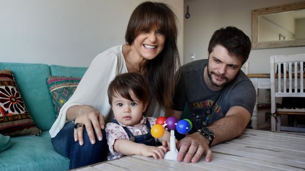 María Fernanda Callejón y familia María Fernanda Callejón y familia