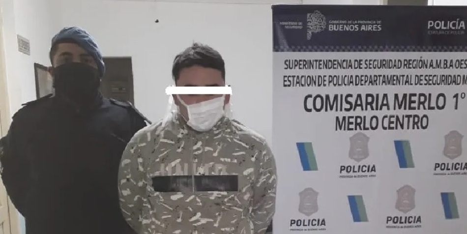 Uno de los marginales apresado Uno de los marginales apresado