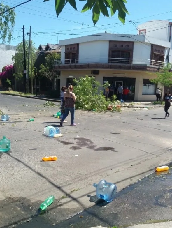 Destrozos producidos