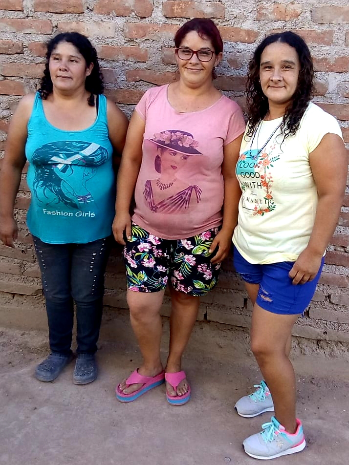 Las hermanas de Jorge Luis.