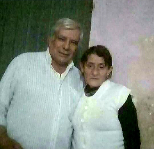 Los padres de Jorge Luis.