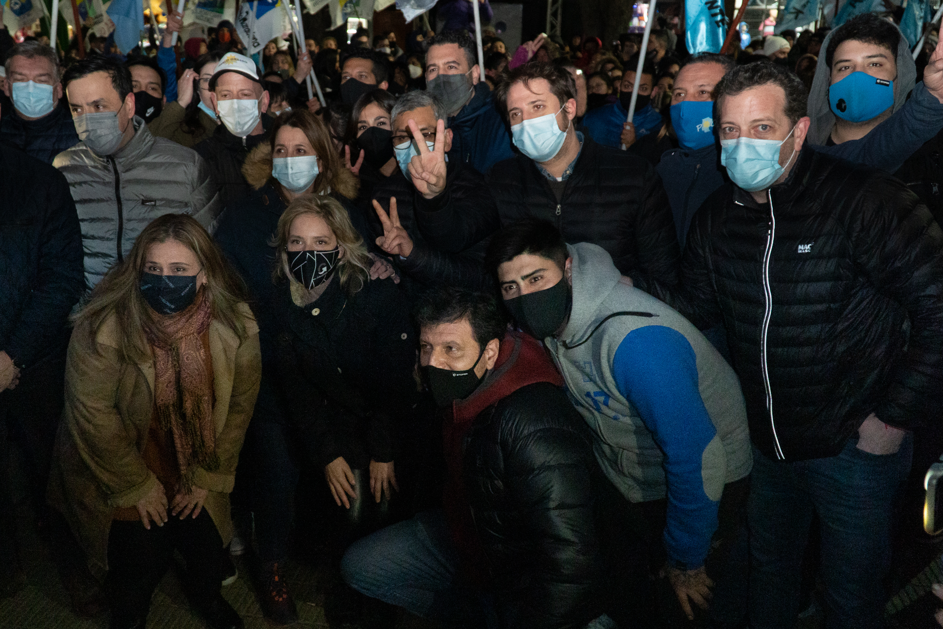Acto de cierre en Río Gallegos