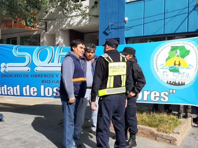 Pedro Mansilla encabezó varias acciones sindicales en la CSS. Pedro Mansilla encabezó varias acciones sindicales en la CSS.