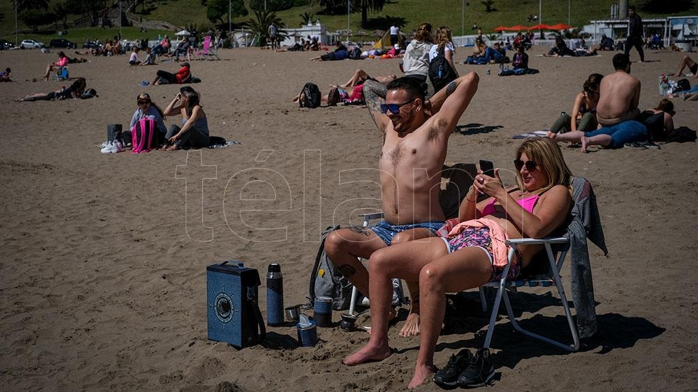 Mar del Plata, un destino casi obligado de los bonaerenses. Foto: Diego Izquierdo