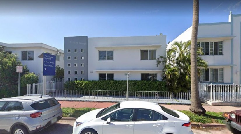 La zona donde fue asesinada Delfina Pan en Miami.