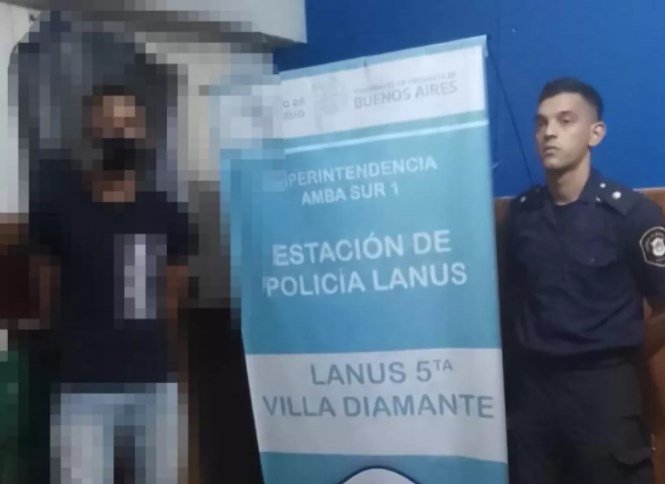 Uno de los detenidos Foto : Primer Plano