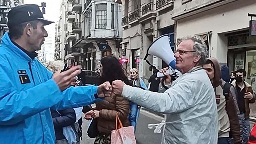 Imágenes registradas en el lugar.