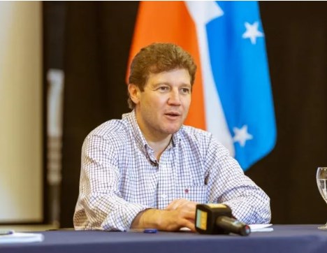 Gustavo Melella, gobernador de Tierra del Fuego<br/>