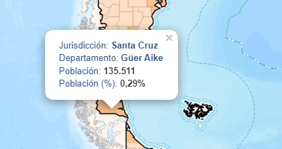 Jurisdicción Santa Cruz Departamento Güer Aike.