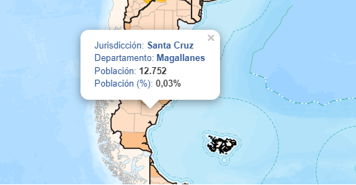 Jurisdicción Santa Cruz Departamento Magallanes.