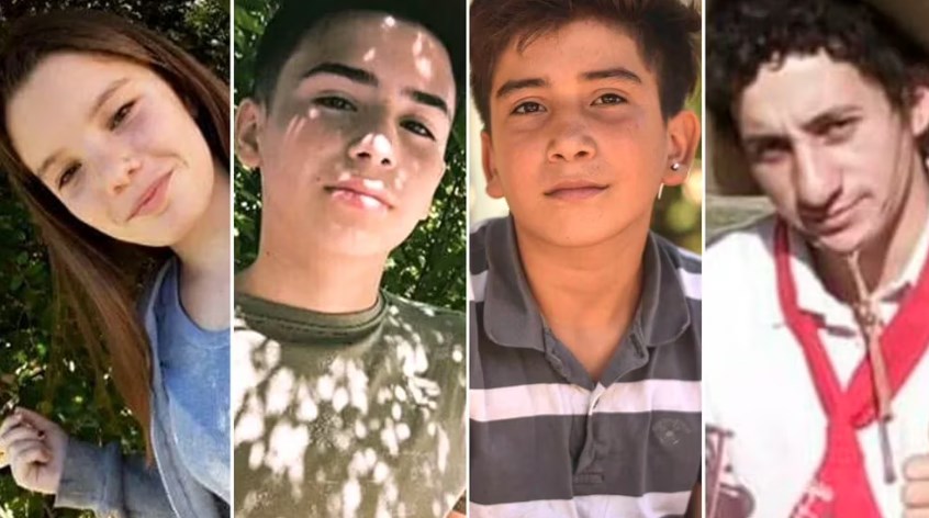 Camila, Gonzalo, Danilo y Aníbal, las víctimas de la trágica persecusión