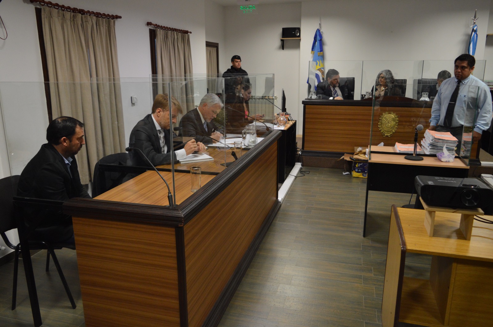 Pablo Nuñez, acusado.