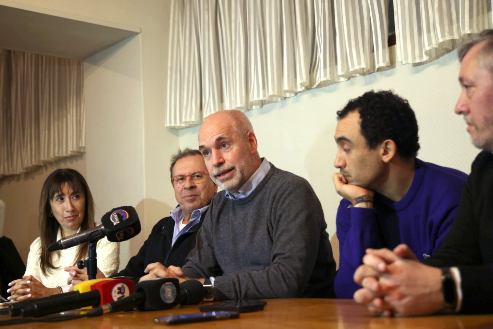 Horacio Larreta en Santa Cruz. Horacio Larreta en Santa Cruz.