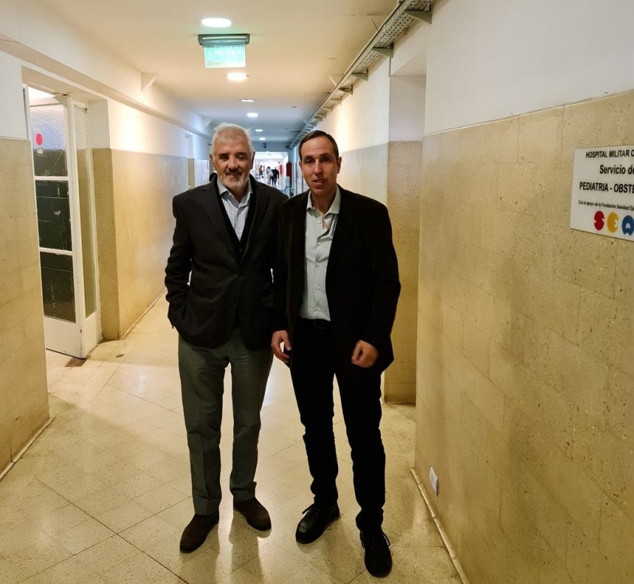 Favio Vázquez y Juan Bautista Minatta. Favio Vázquez y Juan Bautista Minatta.