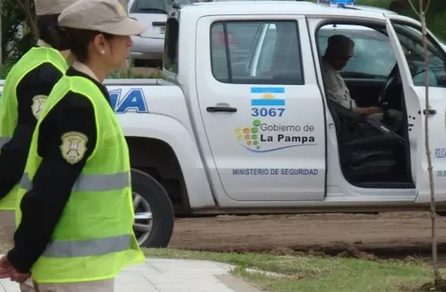 Fotografía: Agencia Noticias Argentinas/Policía de La Pampa.