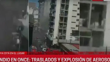 Explosión en Once Explosión en Once