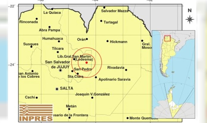 Mapa de Salta y Jujuy Mapa de Salta y Jujuy