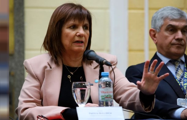 Patricia Bullrich y Luis Rolle Patricia Bullrich y Luis Rolle