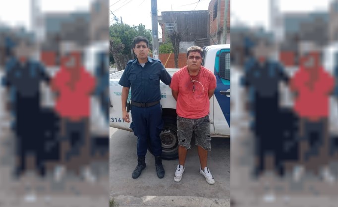 La víctima entregaba flores cuando Cañete le robó su auto. La víctima entregaba flores cuando Cañete le robó su auto.