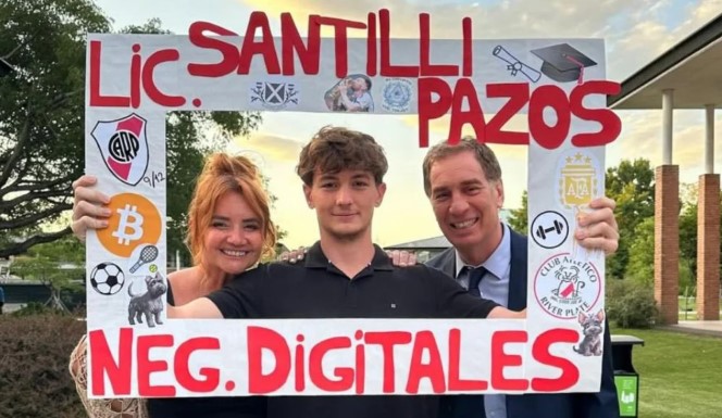 Teo, hijo de Nancy Pazos y Diego Santilli Teo, hijo de Nancy Pazos y Diego Santilli