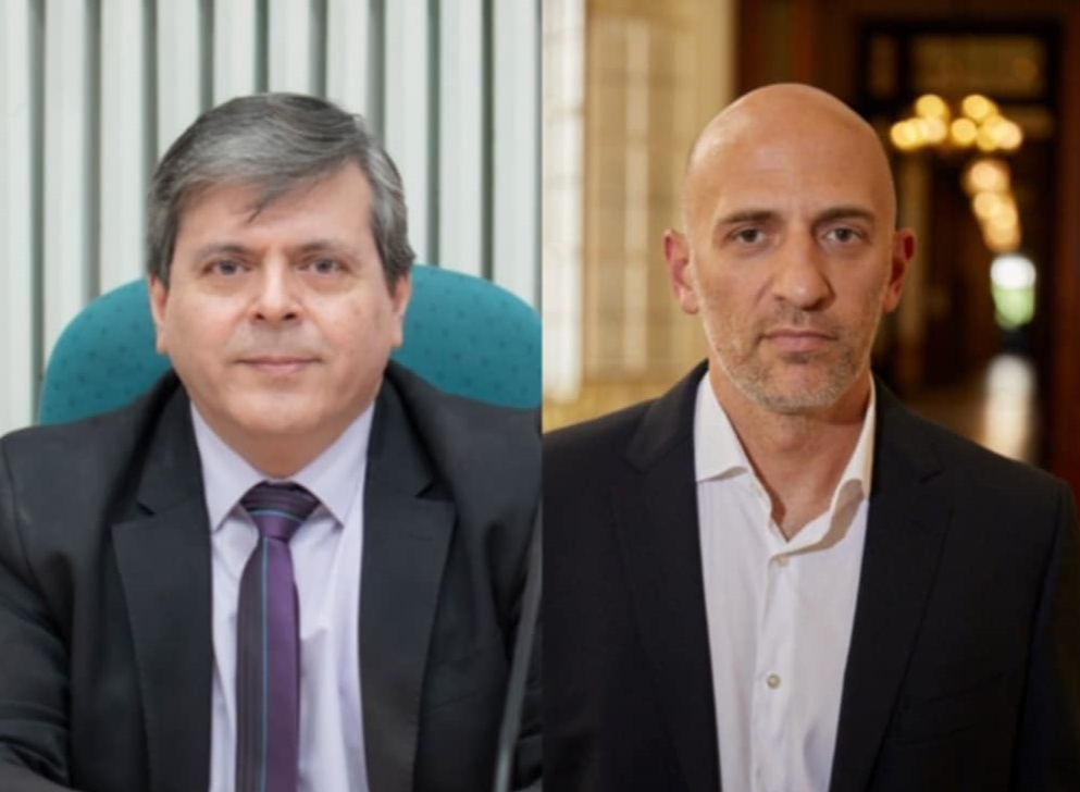 Fabián Leguizamón y Emiliano Yacobitti. Fabián Leguizamón y Emiliano Yacobitti.