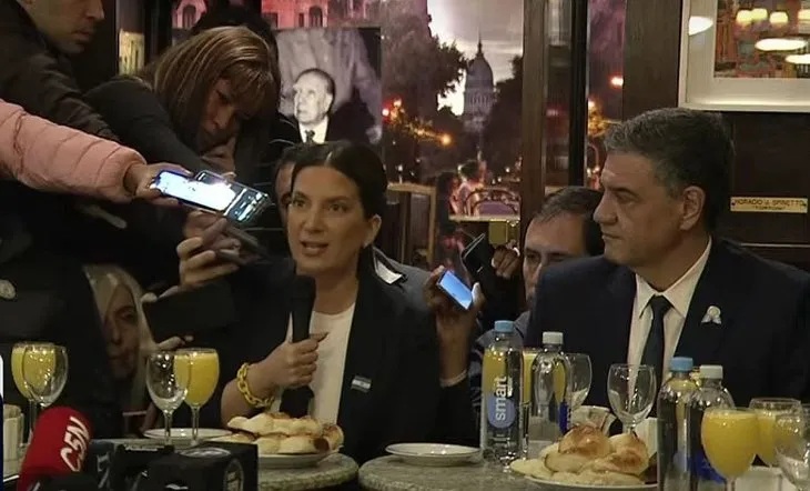 Los dirigentes del PRO estuvieron presentes en la conferencia de prensa. ámbito