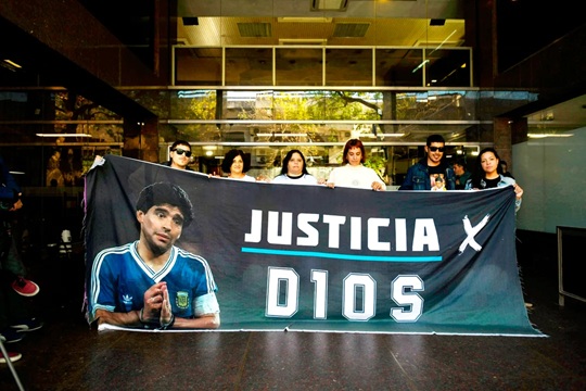 Justicia por Diego Maradona Justicia por Diego Maradona