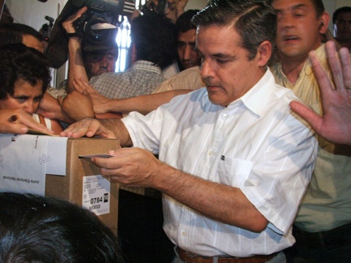 Rovira, referente del poder político de Misiones. Rovira, referente del poder político de Misiones.