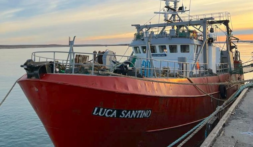 Luca Santino , uno de los barcos nominados. Luca Santino , uno de los barcos nominados.