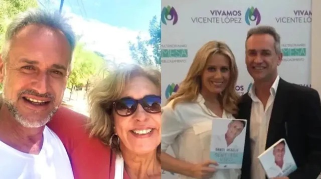Daniel Meaglia con Georgina Barbarossa y Rocío Marengo Daniel Meaglia con Georgina Barbarossa y Rocío Marengo