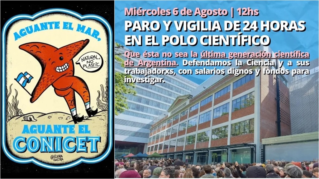 Conicet va al paro Conicet va al paro